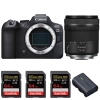 Canon EOS R6 Mark II + RF 15-30mm f/4.5-6.3 IS STM + 3 SanDisk 64GB Extreme PRO UHS-II SDXC 300 MB/s + 1 Canon LP-E6NH|MCZ DIRECT