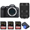 Canon EOS R6 Mark II + RF 24-240mm f/4-6.3 IS USM + 3 SanDisk 64GB Extreme PRO UHS-II SDXC 300 MB/s + 3 Canon LP-E6NH|MCZ DIRECT