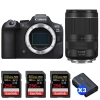 Canon EOS R6 Mark II + RF 24-240mm f/4-6.3 IS USM + 3 SanDisk 256GB Extreme PRO UHS-II SDXC 300 MB/s + 3 Canon LP-E6NH|MCZ DIRECT