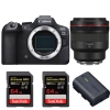 Canon EOS R6 Mark II + RF 85mm f/1.2 L USM + 2 SanDisk 64GB Extreme PRO UHS-II SDXC 300 MB/s + 1 Canon LP-E6NH|MCZ DIRECT