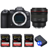Canon EOS R6 Mark II + RF 85mm f/1.2 L USM + 3 SanDisk 64GB Extreme PRO UHS-II SDXC 300 MB/s + 3 Canon LP-E6NH-1