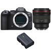 Canon EOS R6 Mark II + RF 85mm f/1.2 L USM + 1 Canon LP-E6NH-1