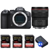 Canon EOS R6 Mark II + RF 14-35mm f/4 L IS USM + 3 SanDisk 128GB Extreme PRO UHS-II SDXC 300 MB/s + 3 Canon LP-E6NH|MCZ DIRECT