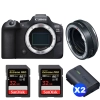 Canon EOS R6 Mark II + Canon EF-EOS R Premium + 2 SanDisk 32GB Extreme PRO UHS-II SDXC 300 MB/s + 2 Canon LP-E6NH|MCZ DIRECT