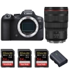 Canon EOS R6 Mark II + RF 24-70 mm f/2,8 L IS USM + 3 SanDisk 64GB Extreme PRO UHS-II SDXC 300 MB/s + 1 Canon LP-E6NH|MCZ DIRECT