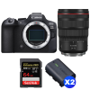 Canon EOS R6 Mark II + RF 24-70 mm f/2,8 L IS USM + 1 SanDisk 64GB Extreme PRO UHS-II SDXC 300 MB/s + 2 Canon LP-E6NH|MCZ DIRECT Canon EOS R6 Mark II + RF 24-70 mm f/2,8 L IS USM + 1 SanDisk 64GB Extreme PRO UHS-II SDXC 300 MB/s + 2 Canon LP-E6NH|MCZ DIRECT