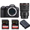 Canon EOS R6 Mark II + RF 15-35mm f/2.8 L IS USM + 2 SanDisk 64GB Extreme PRO UHS-II SDXC 300 MB/s + 1 Canon LP-E6NH-1