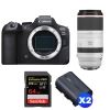 Canon EOS R6 Mark II + RF 100-500mm f/4.5-7.1 L IS USM + 1 SanDisk 64GB Extreme PRO UHS-II SDXC 300 MB/s + 2 Canon LP-E6NH|MCZ DIRECT