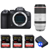 Canon EOS R6 Mark II + RF 100-500mm f/4.5-7.1 L IS USM + 3 SanDisk 32GB Extreme PRO UHS-II SDXC 300 MB/s + 3 Canon LP-E6NH|MCZ DIRECT Canon EOS R6 Mark II + RF 100-500mm f/4.5-7.1 L IS USM + 3 SanDisk 32GB Extreme PRO UHS-II SDXC 300 MB/s + 3 Canon LP-E6NH|MCZ DIRECT