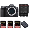 Canon EOS R6 Mark II + RF 50mm f/1.2 L USM + 3 SanDisk 64GB Extreme PRO UHS-II SDXC 300 MB/s + 1 Canon LP-E6NH|MCZ DIRECT