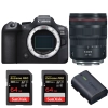 Canon EOS R6 Mark II + RF 24-105mm f/4 L IS USM + 2 SanDisk 64GB Extreme PRO UHS-II SDXC 300 MB/s + 1 Canon LP-E6NH|MCZ DIRECT