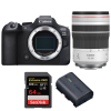 Canon EOS R6 Mark II + RF 70-200mm f/4 L IS USM + 1 SanDisk 64GB Extreme PRO UHS-II SDXC 300 MB/s + 1 Canon LP-E6NH-1