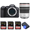 Canon EOS R6 Mark II + RF 70-200mm f/4 L IS USM + 3 SanDisk 32GB Extreme PRO UHS-II SDXC 300 MB/s + 2 Canon LP-E6NH-1
