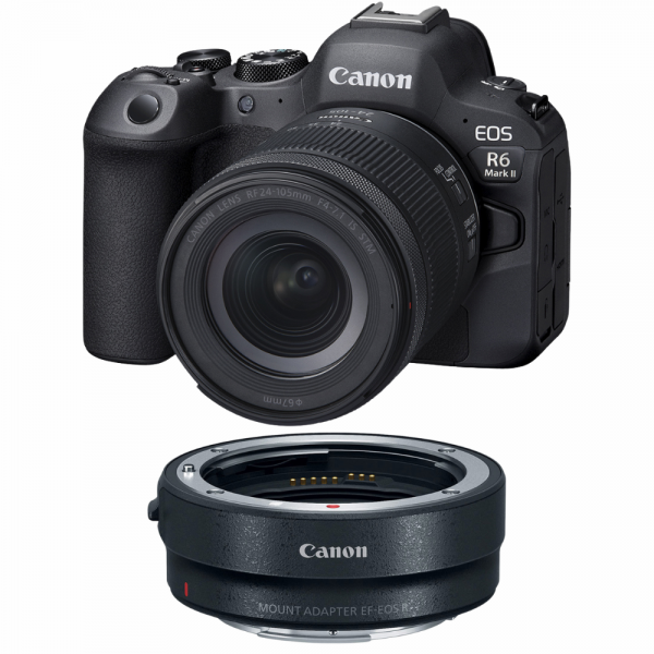 Canon EOS R6 Mark II + RF 24-105mm f/4-7.1 IS STM + EF-EOS R|MCZ DIRECT