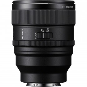 Objetivo Sony FE 85mm f/1.4 GM II con enfoque y anillo de apertura