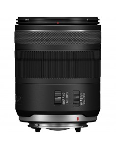 Canon RF 16-28mm f/2.8 IS STM lens showcasing control rings and stabilization features Canon RF 16-28mm f/2.8 IS STM lens showcasing control rings and stabilization features