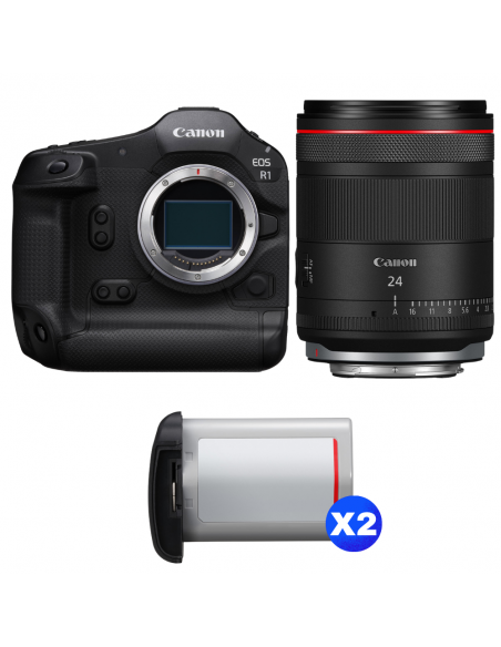 Canon EOS R1 + RF 24mm f/1.4 L VCM + 2 Canon LP-E19|MCZ DIRECT