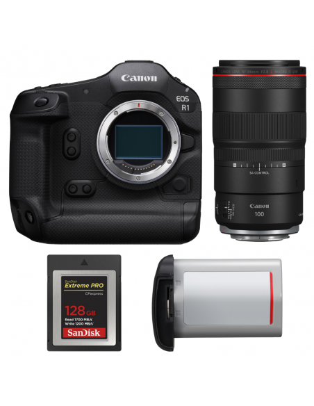 Canon EOS R1 + RF 100mm f/2.8 L Macro IS USM + 1 SanDisk 128GB Extreme PRO CFexpress Type B + Canon LP-E19|MCZ DIRECT