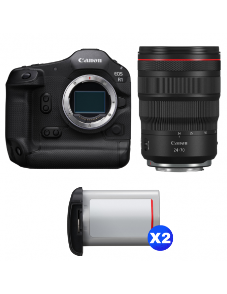 Canon EOS R1 + RF 24-70mm f/2.8 L IS USM + 2 Canon LP-E19|MCZ DIRECT