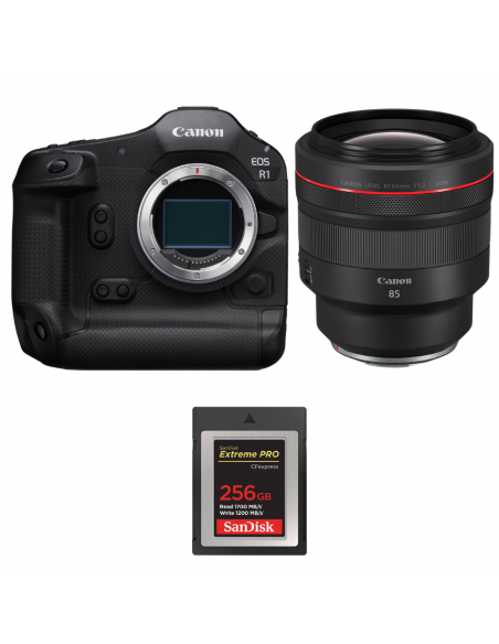 Canon EOS R1 + RF 85mm f/1.2 L USM + 1 SanDisk 256GB Extreme PRO CFexpress Type B|MCZ DIRECT