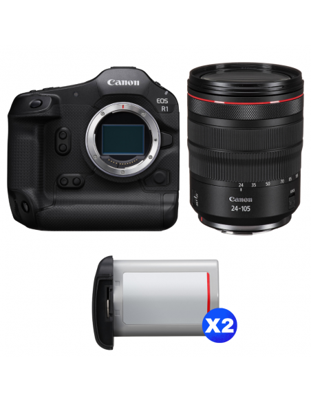 Canon EOS R1 + RF 24-105mm f/4 L IS USM + 2 Canon LP-E19|MCZ DIRECT
