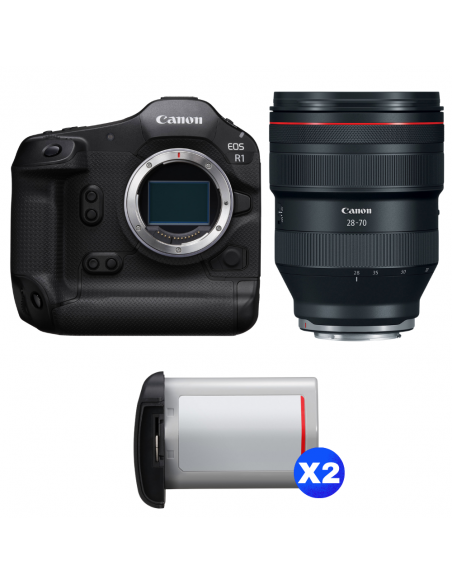Canon EOS R1 + RF 28-70mm f/2 L USM + 2 Canon LP-E19|MCZ DIRECT