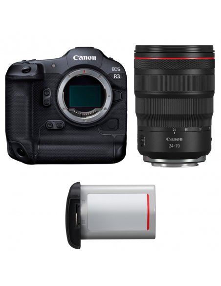 Canon EOS R3 + RF 24-70mm f/2.8 L IS USM + 1 Canon LP-E19|MCZ DIRECT