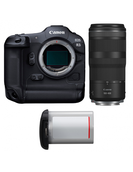 Canon EOS R3 + RF 100-400mm f/5.6-8 IS USM + 1 Canon LP-E19|MCZ DIRECT