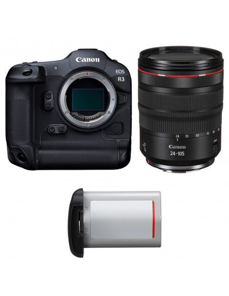 Canon EOS R3 + RF 24-105mm f/4 L IS USM + 1 Canon LP-E19|MCZ DIRECT