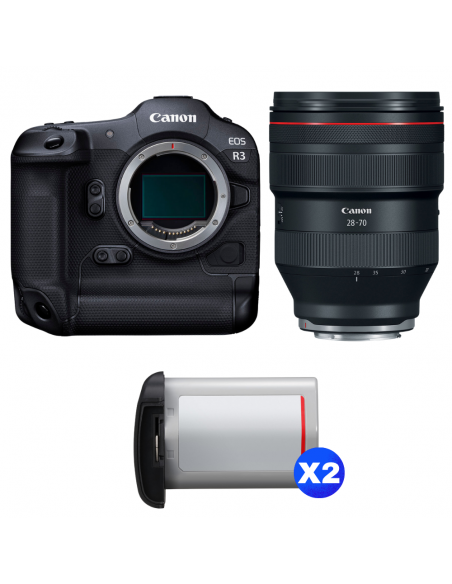 Canon EOS R3 + RF 28-70mm f/2 L USM + 2 Canon LP-E19|MCZ DIRECT