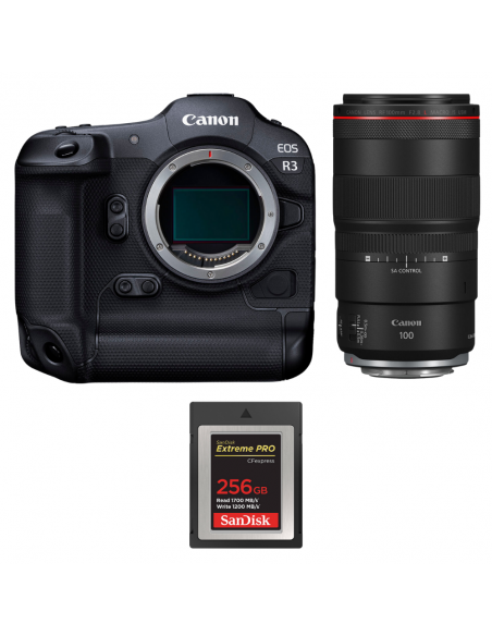 Canon EOS R3 + RF 100mm f/2.8 L Macro IS USM + 1 SanDisk 256GB Extreme PRO CFexpress Type B|MCZ DIRECT