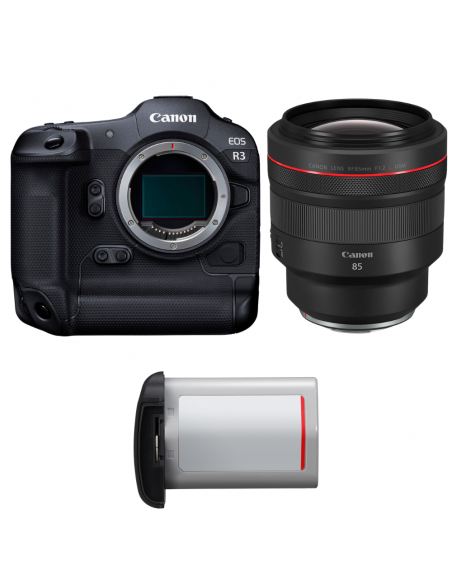 Canon EOS R3 + RF 85mm f/1.2 L USM + 1 Canon LP-E19|MCZ DIRECT