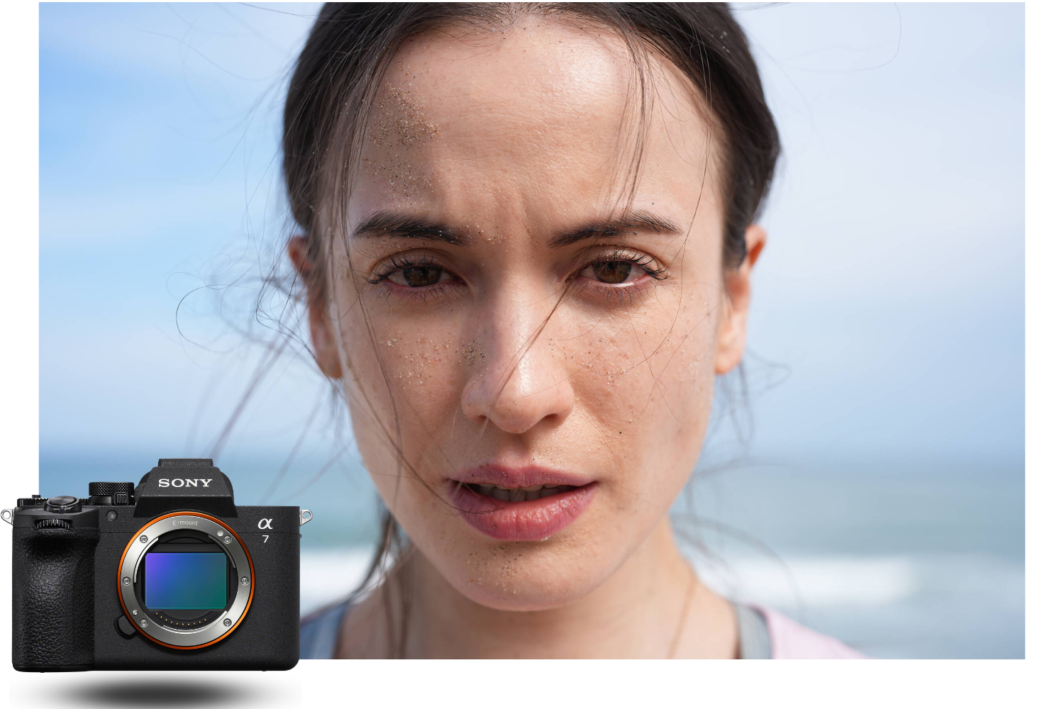 Sony Alpha 7 V – Natural-looking portrait detail and image quality High-resolution full-frame portrait captured with the Sony Alpha 7 V mirrorless camera