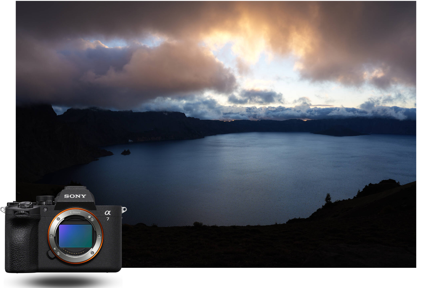 Sony Alpha 7 V – Wide dynamic range for landscape photography Low-light landscape photo shot on the Sony Alpha 7 V full-frame camera
