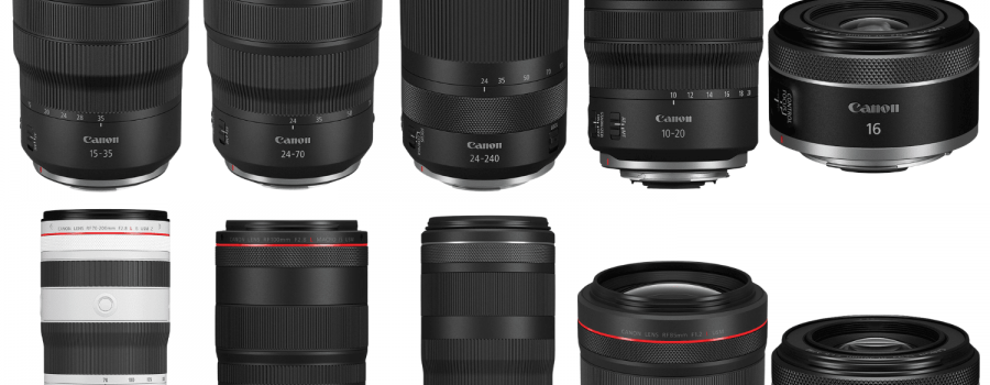 The 10 Most Popular Canon RF Lenses in 2025
